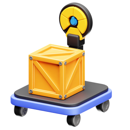 Goods Weighing  3D Icon