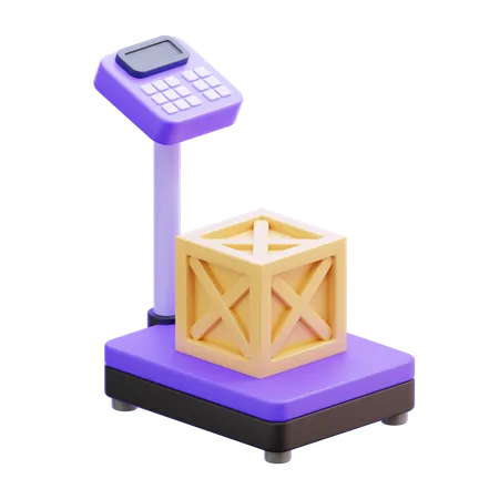 GOODS WIGHING  3D Icon