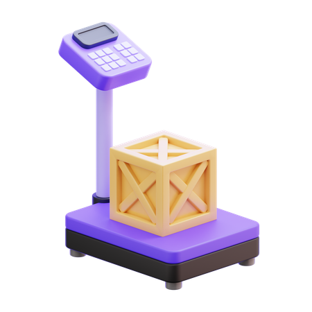 GOODS WIGHING  3D Icon