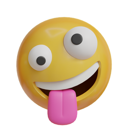 Goofy expression  3D Icon