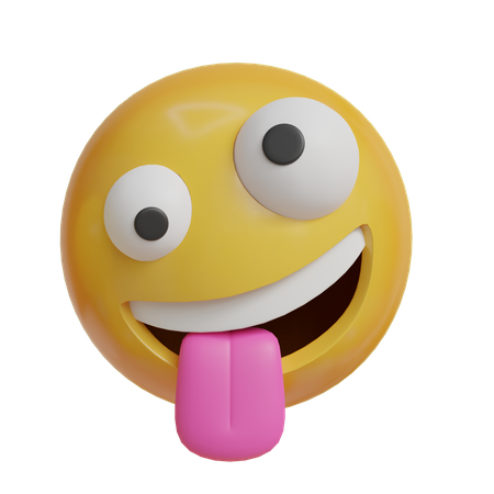 Goofy expression  3D Icon