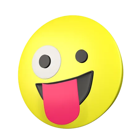 Goofy Face  3D Icon