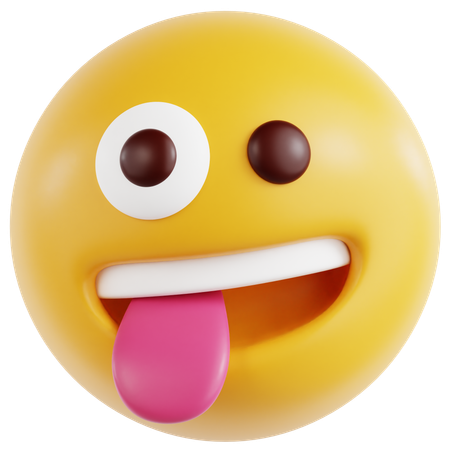 Goofy Face  3D Icon