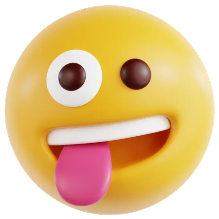 Goofy Face  3D Icon