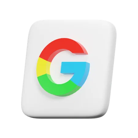 Google  3D Icon