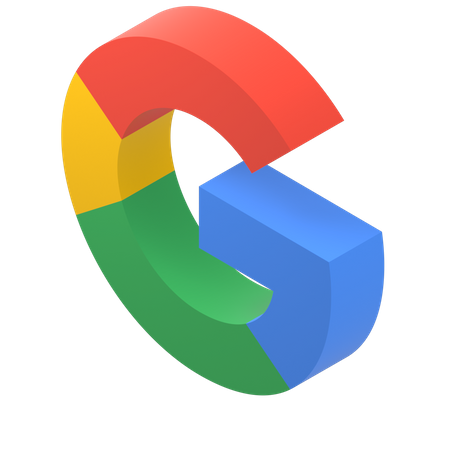 Google  3D Icon