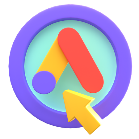 Anúncios do Google  3D Icon