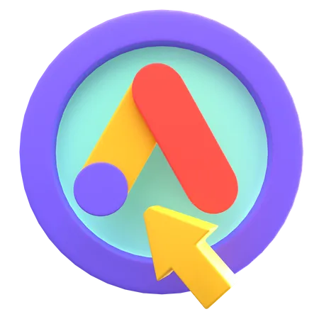 Anúncios do Google  3D Icon
