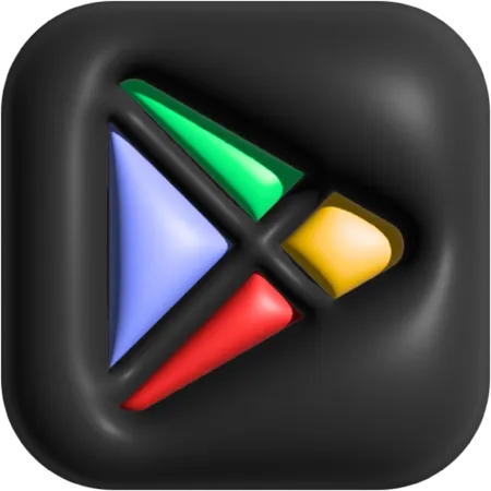 Google-Play  3D Icon