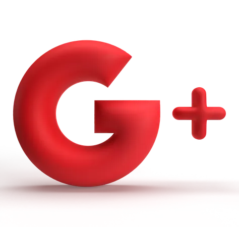 Google Plus  3D Icon