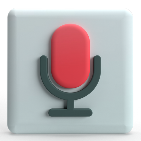 Google Voice  3D Icon