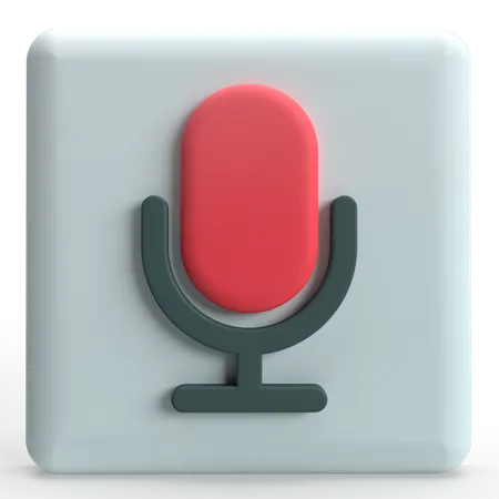 Google Voice  3D Icon