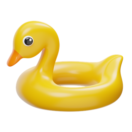 Goose Pool Float  3D Icon