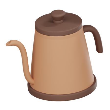 Gooseneck Kettle  3D Icon