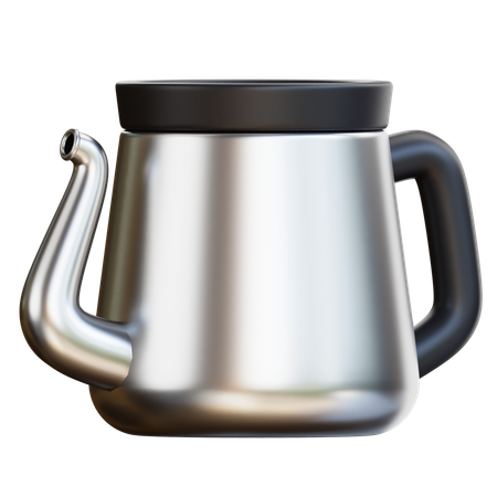 Gooseneck Kettle  3D Icon