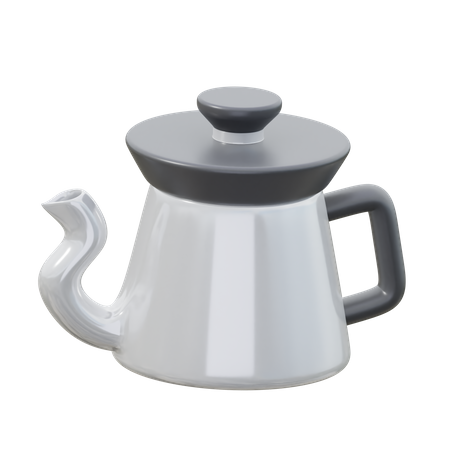 Gooseneck Kettle  3D Icon