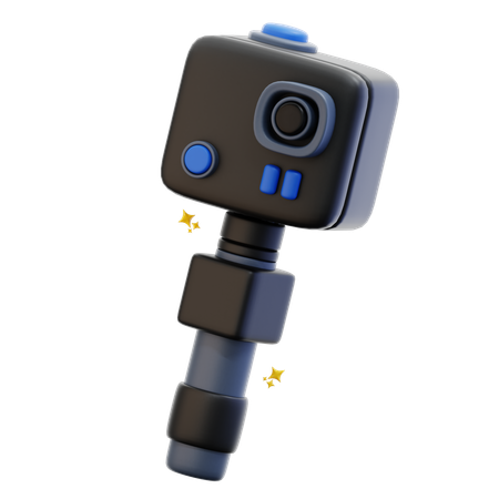 Gopro With Stand  3D Icon