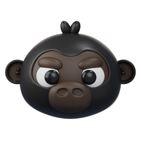 Gorila  3D Icon