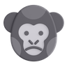 3d gorilla illustration