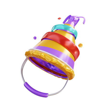 Gorra de fiesta  3D Icon