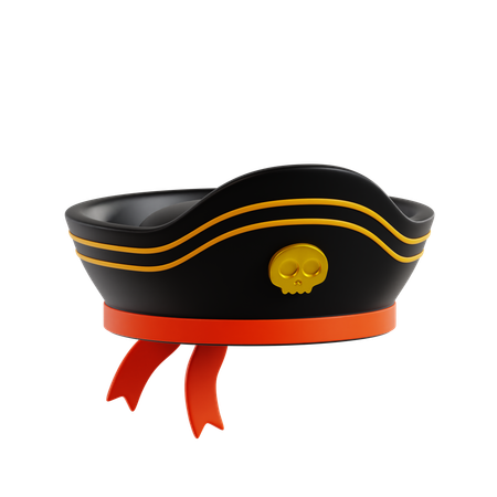 Gorra pirata  3D Icon