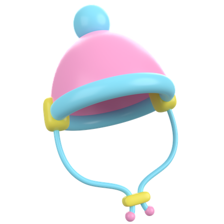 Sombrero de bebé  3D Icon