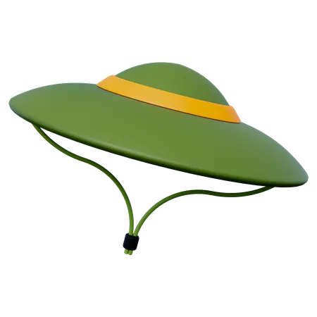 Sombrero de camping  3D Icon