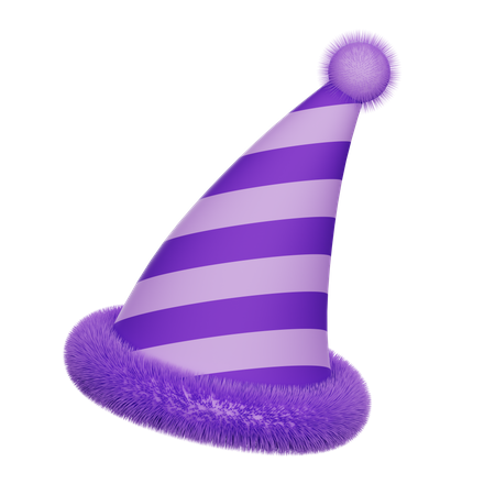 Gorra de cumpleaños  3D Icon