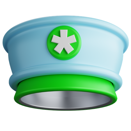 Sombrero de enfermera  3D Icon