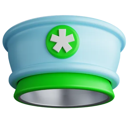 Sombrero de enfermera  3D Icon