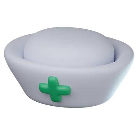 Sombrero de enfermera  3D Icon