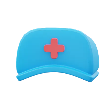 Sombrero de enfermera  3D Icon