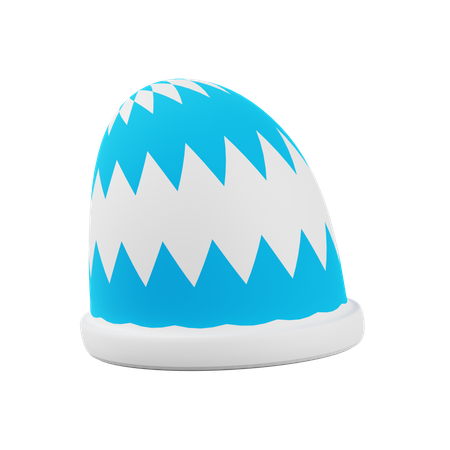 Ski cap  3D Icon