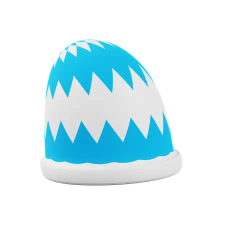 Ski cap  3D Icon