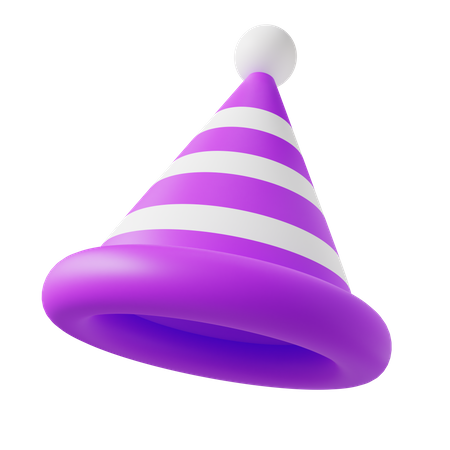 Sombrero de fiesta  3D Icon