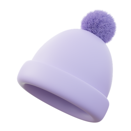 Sombrero de invierno de las mujeres  3D Icon