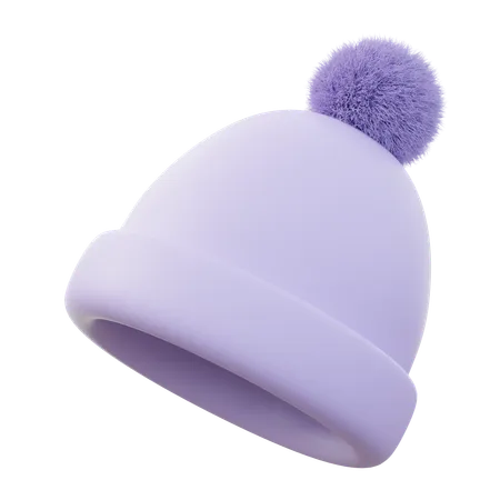 Sombrero de invierno de las mujeres  3D Icon