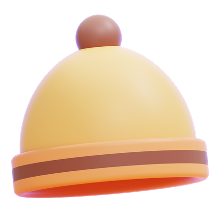 Sombrero de lana  3D Icon