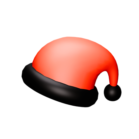Gorro de navidad  3D Icon