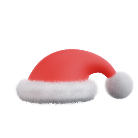 Gorro de navidad  3D Icon