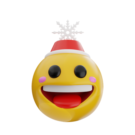 Sombrero de nieve  3D Icon