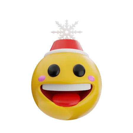 Sombrero de nieve  3D Icon