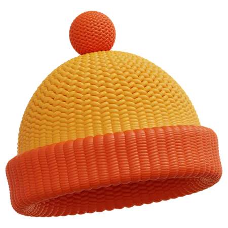 Gorro de outono  3D Icon