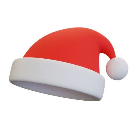 Sombrero de santa navidad  3D Icon