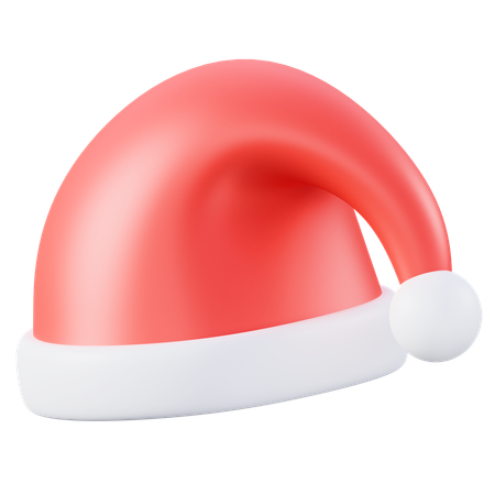 Sombrero de santa navidad  3D Icon