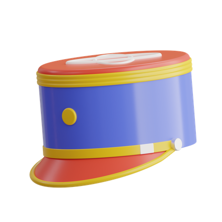 Gorro de quepis  3D Icon