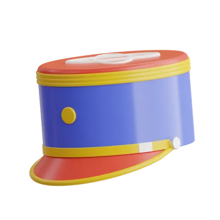 Gorro de quepis  3D Icon