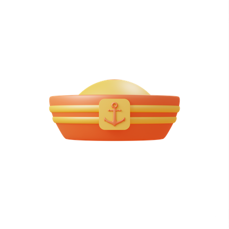 Sombrero de marinero  3D Icon