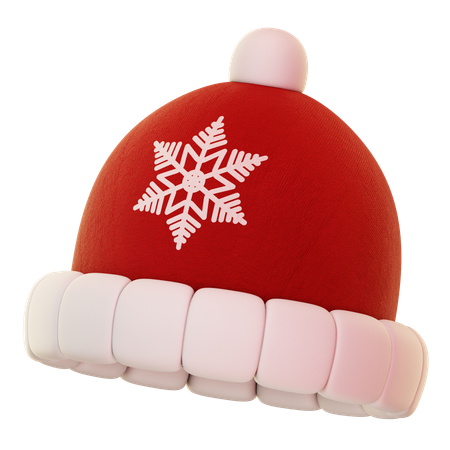 Gorro navideño  3D Icon