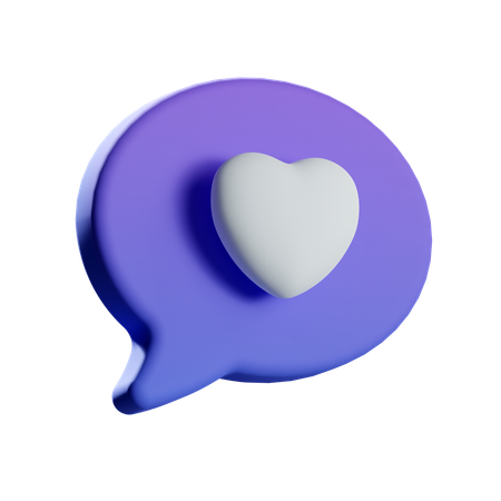 Gosto de bate-papo  3D Icon